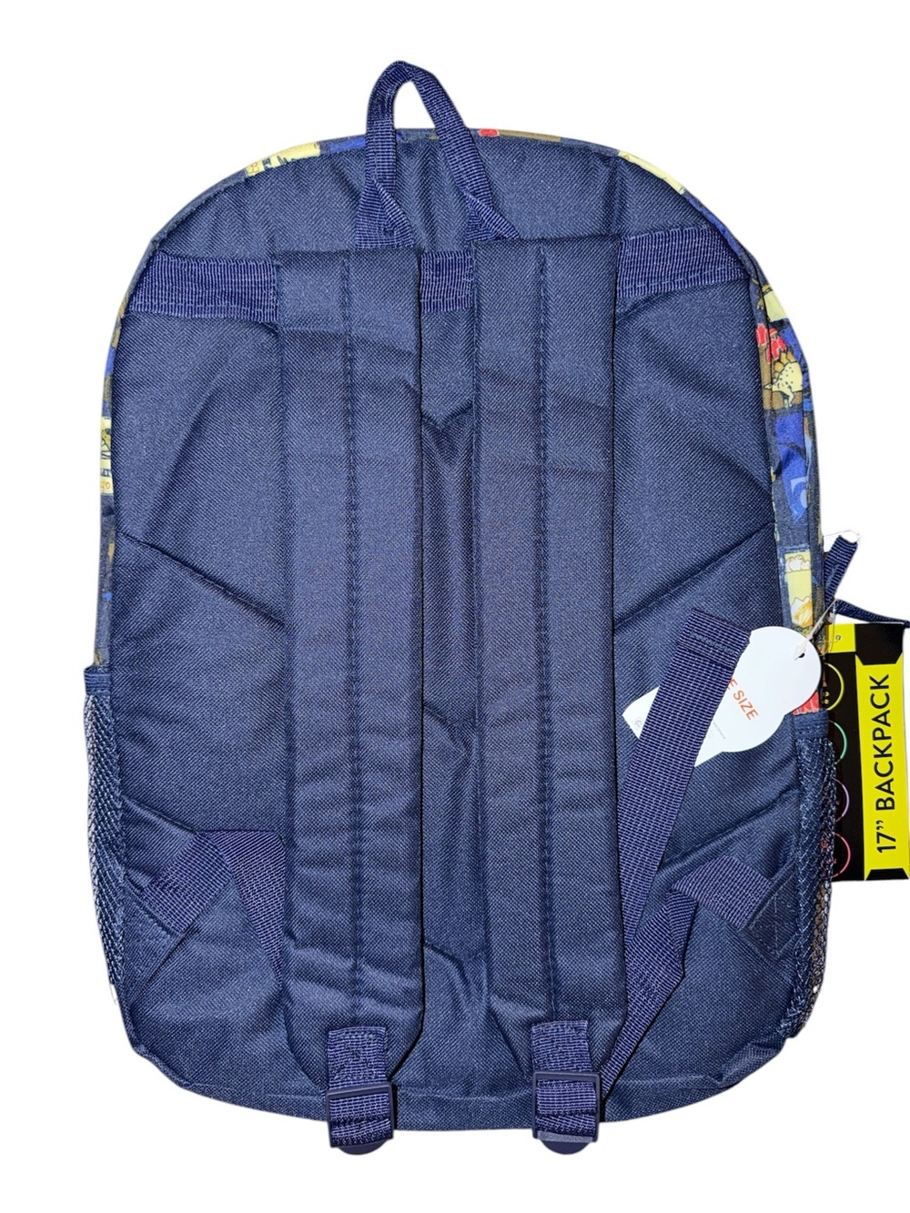 Wonder Nation Boys' 17" Greetings From Jurassic Dinosaur Backpack, Navy - Picture 3 of 3